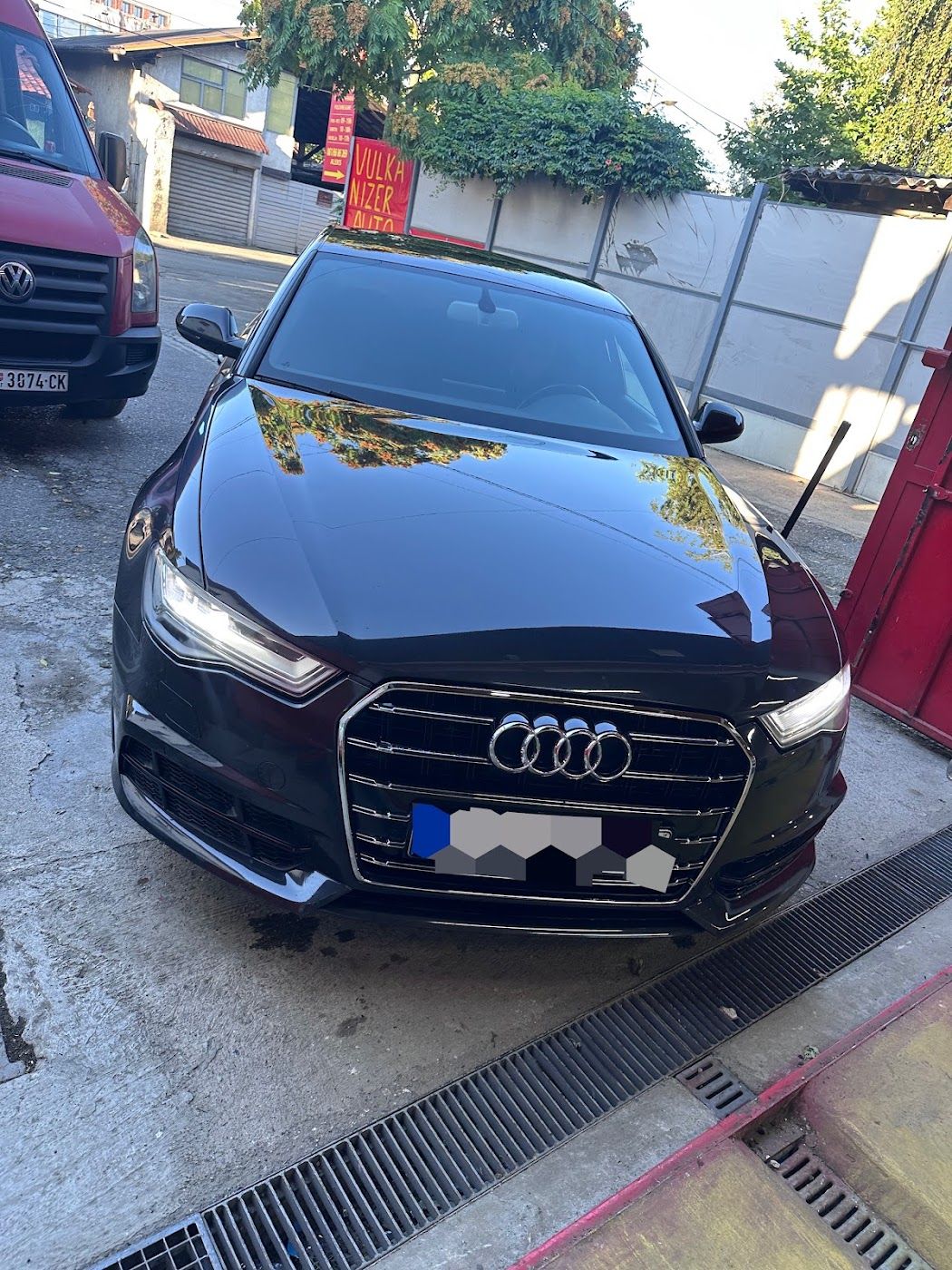 Crni Audi posle pranja